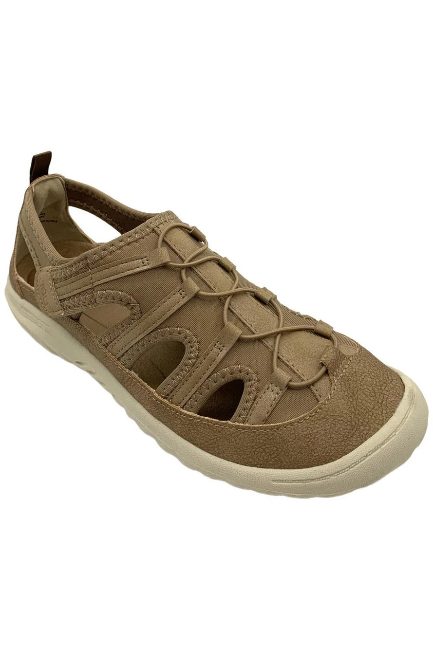 JBU Women's Cupcake Fisherman Casual Outdoor Sandal Tan - Medium